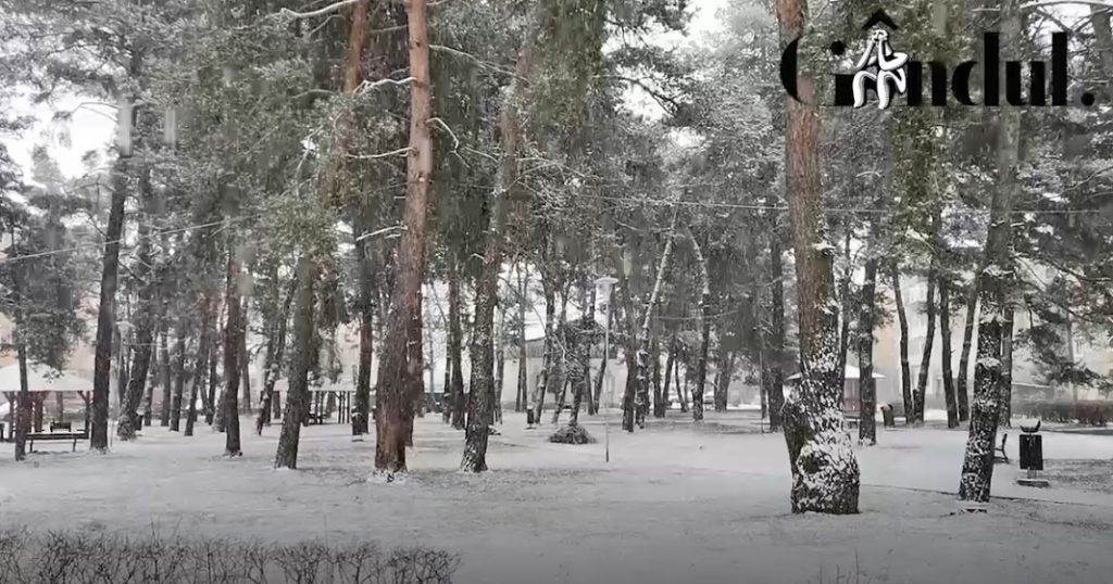 Unde au loc primele episoade de ninsori abundente și viscol. Vreme rea în jumătate de țară