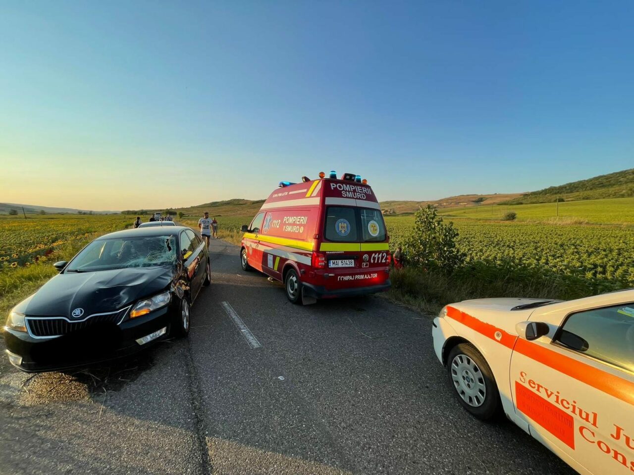 Sună a banc, dar nu este: Un șofer turc, un român și doi nepalezi beți, implicați într-un ACCIDENT în județul Vaslui