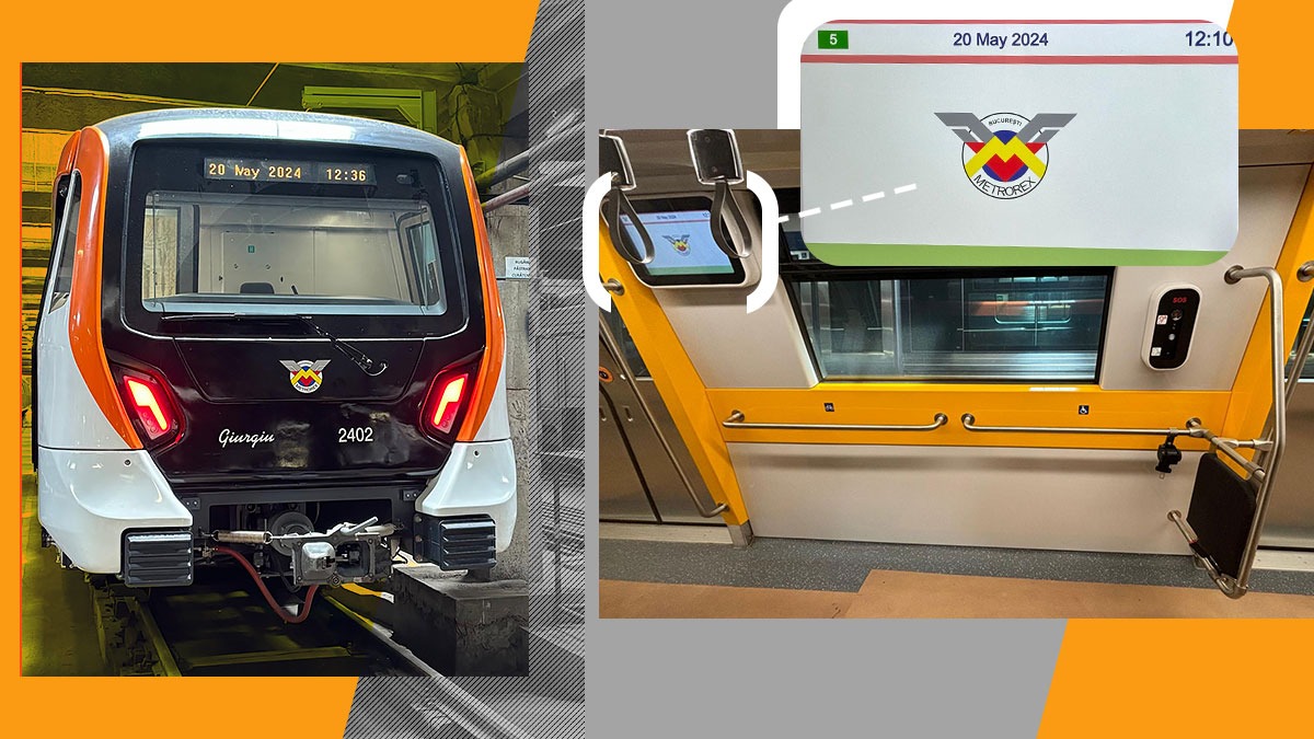 Incident cu repetiție la Metrou. O garnitură nouă a lovit o instalație de stingere în stația “Anghel Saligny”. Trenul era în probe pe Magistrala 3. Ce ar fi cauzat impactul și cât de grav a fost