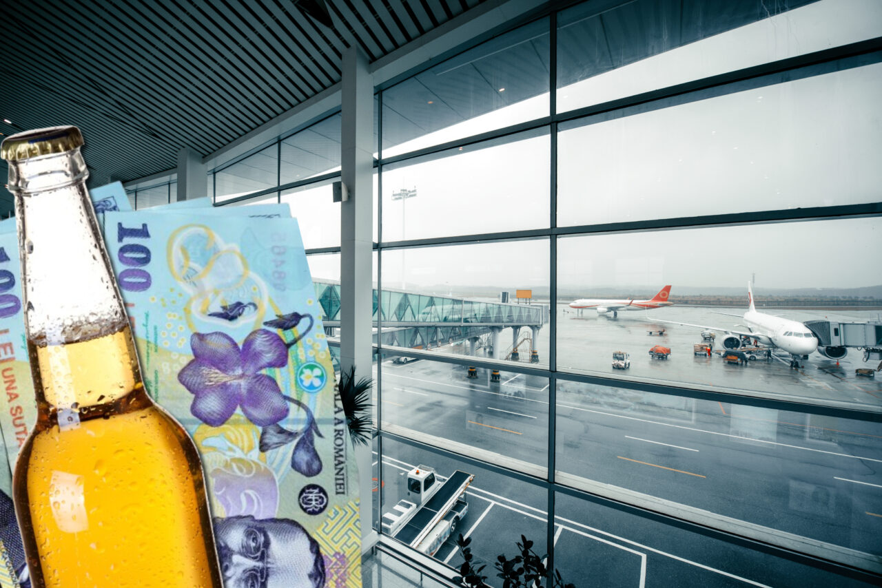 ȘOCUL unui român când a aflat cât trebuie să plătească pe o gustare și un litru de apă, în Aeroportul Otopeni: „Era mișto dacă era Black Friday”