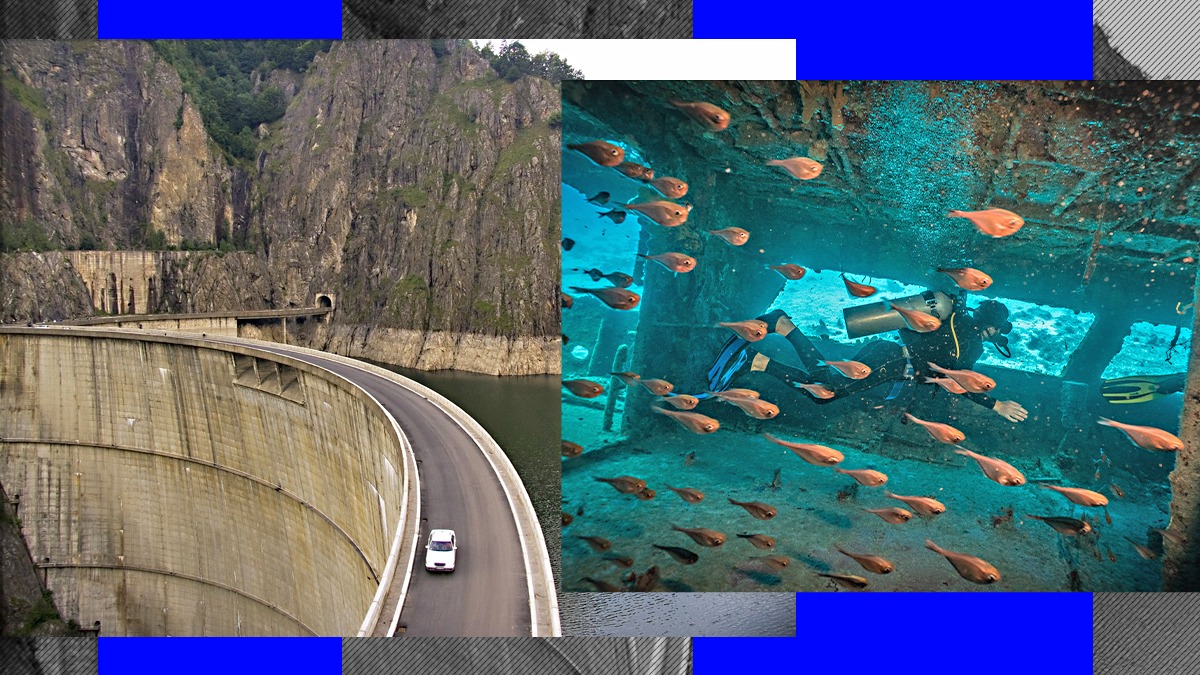 Relicva descoperită pe fundul Lacului Vidraru a pus pe jar internauții. Imagini fabuloase cu tezaurul dispărut acum 35 de ani