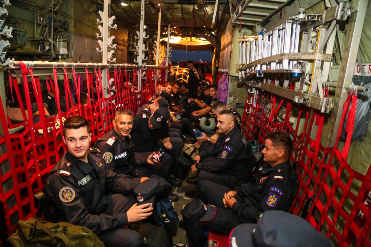 Romunski gasilci odpotovali v Galicijo za boj proti požarom