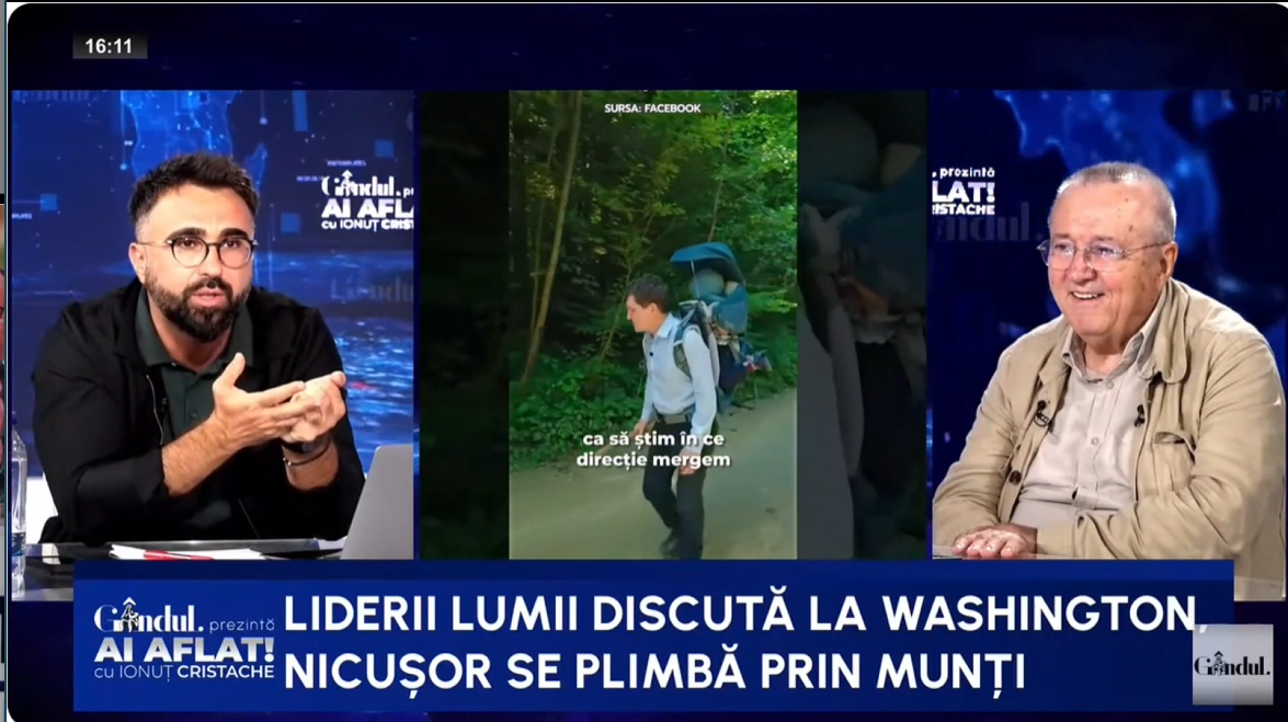 Ion Cristoiu: Vin rușii și Nicușor e….descurcați-vă, eu mă duc pe poteci. Toată încrederea e în Bolojan