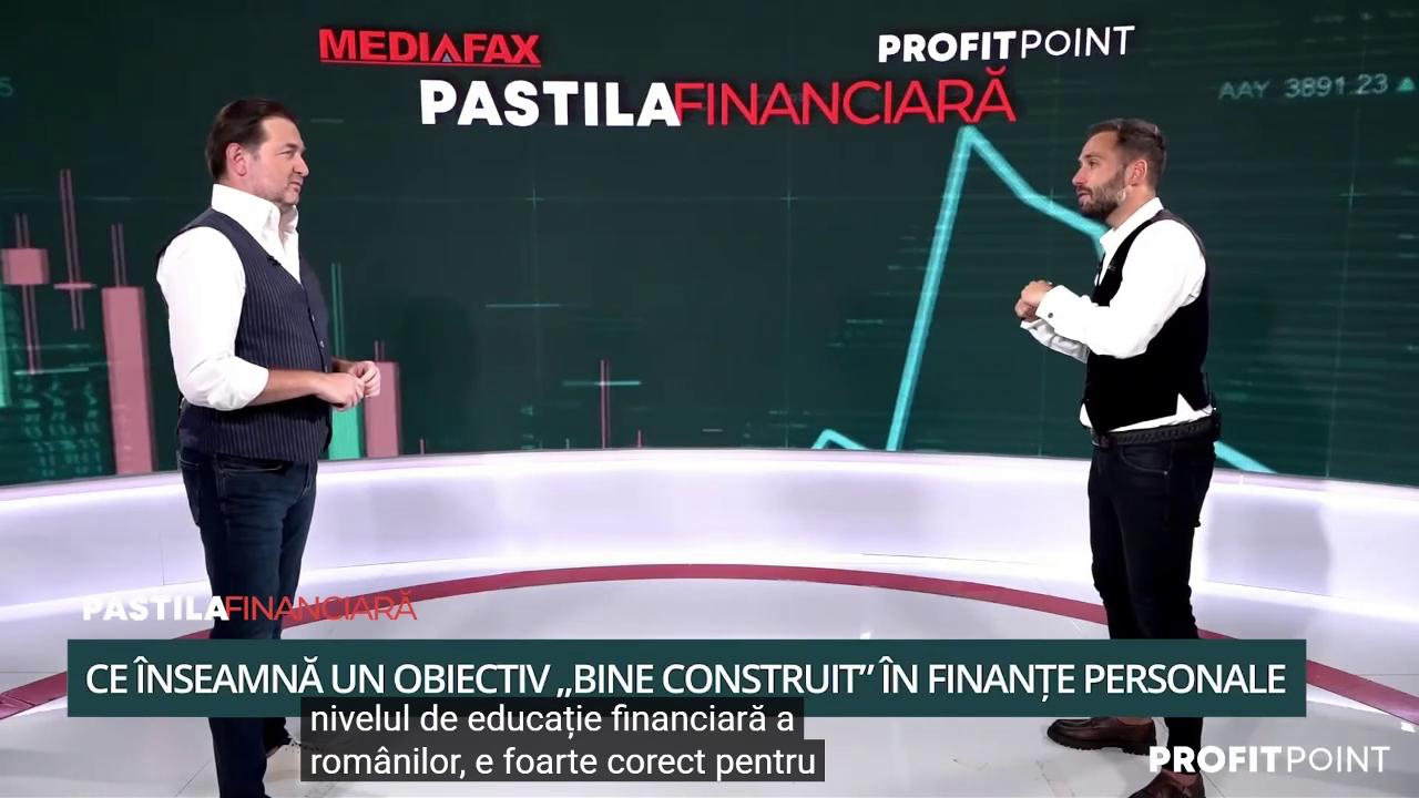 Alexandru Chirilă la „Pastila Financiară”: „Principala preocupare a generațiilor de tineri trebuie să fie propria pensie”