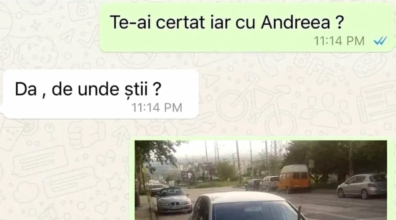 BANCUL ZILEI | „Te-ai certat iar cu Andreea?”