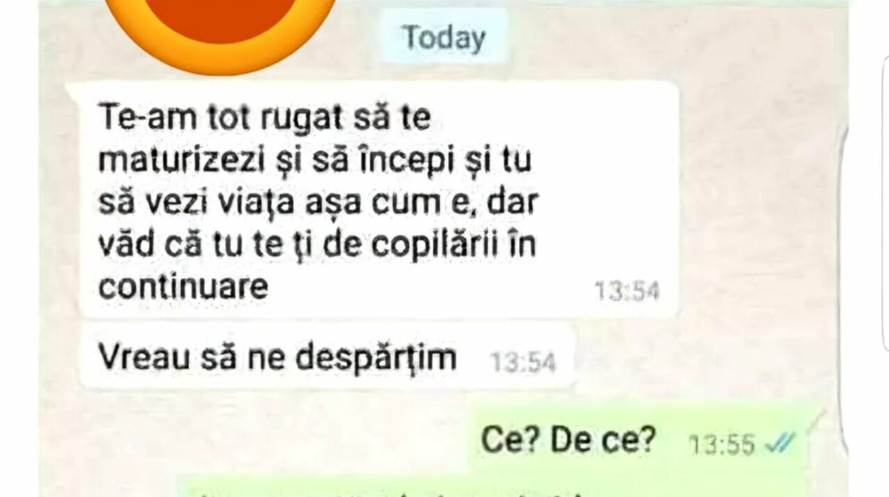 Bancul de marți | „Te-am rugat să te maturizezi”