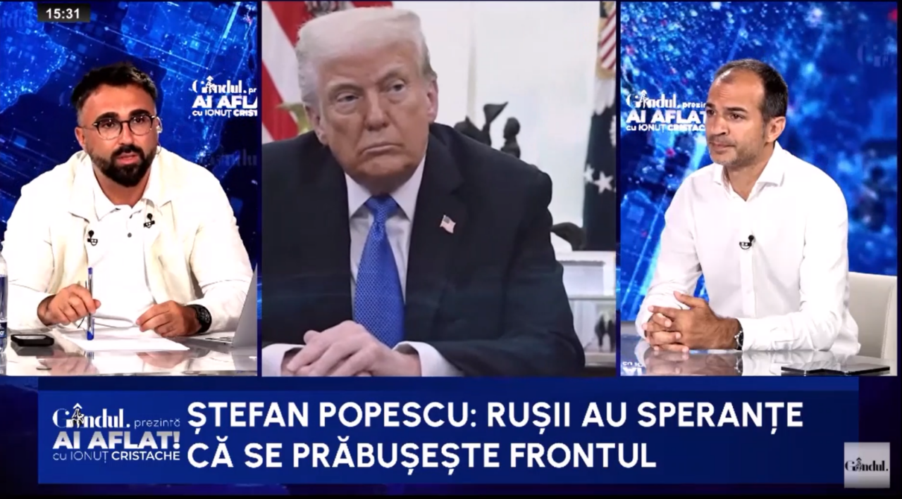 Ștefan Popescu: „INTERESUL national este greu de definit în momentul în care ești foarte emoțional”