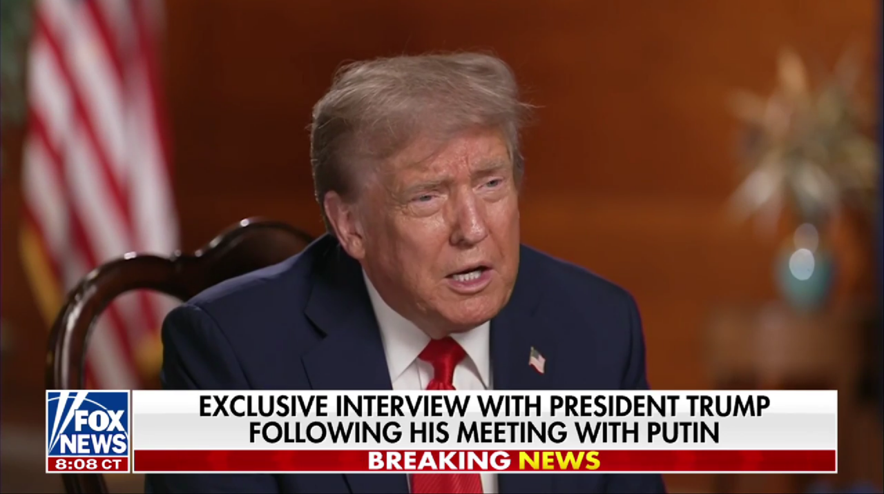 Trump, interviu după întâlnirea istorică cu Putin. A evaluat discuția „cu nota 10 din 10”: „Cred că suntem destul de aproape de un acord”