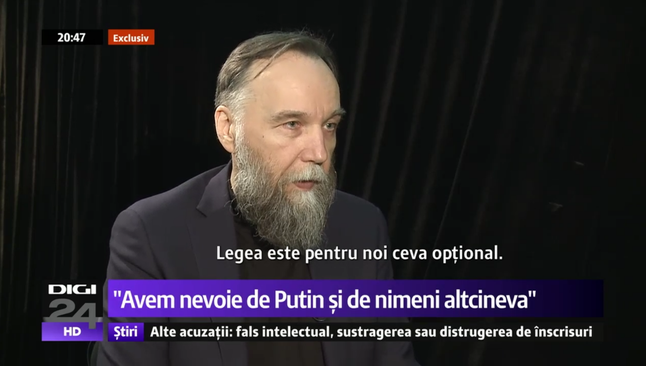 În 2017, Digi24 îi lua un interviu „ideologului lui Putin”. Ce s-a întâmplat cu predicțiile lui Dughin despre Rusia, Occident și Trump, în 2025