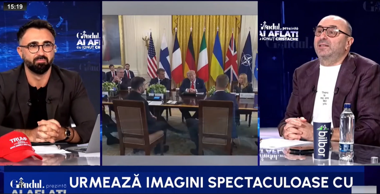 Marius Tucă, ironii amare la adresa lui Nicușor Dan, în contrast cu evenimentul de la Casa Albă: „Te lasă fără cuvinte. Asta e România”