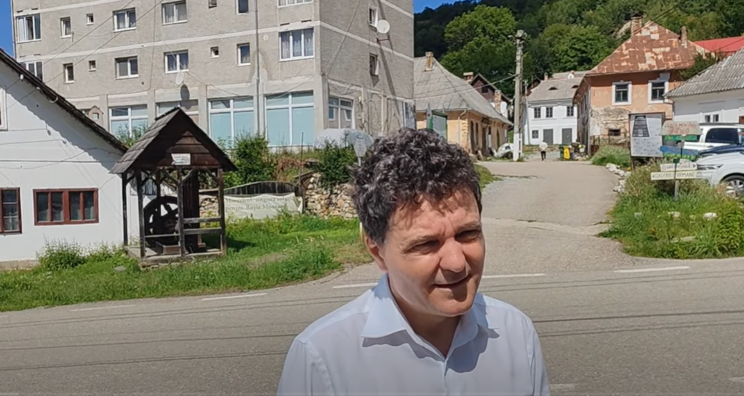 Nicușor Dan obiskal Roșio Montano in napovedal razvoj turizma
