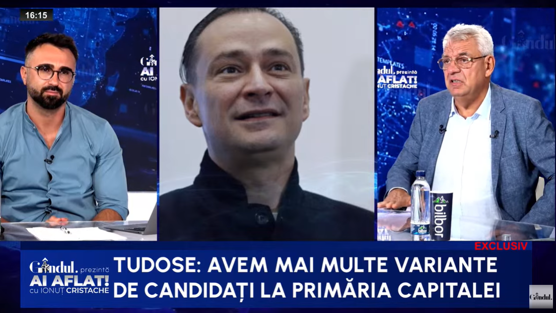 Mihai Tudose CONFIRMĂ că PSD are mai multe opțiuni pentru Primăria Capitalei. Ironii la adresa premierului: „Bolojan organizează alegeri în 2028”