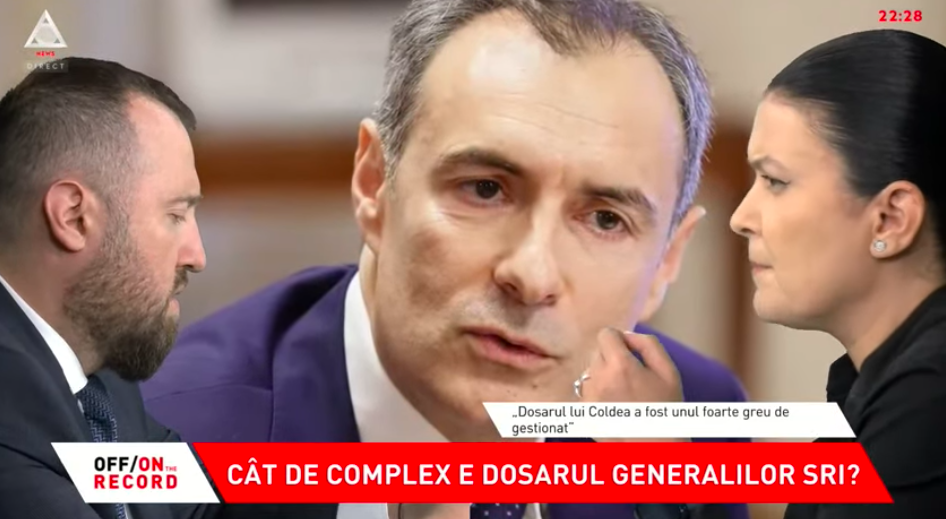 Marius Voineag, DNA: Dosarul lui Coldea a fost unul foarte greu de gestionat. DNA stă în spatele acestui dosar fără doar și poate