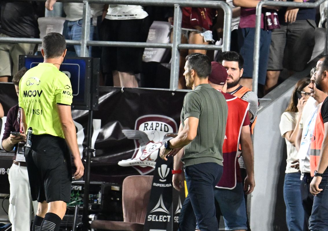 Rapid a PIERDUT cu Hermannstadt, după ce a condus pe tabelă. Costel Gâlcă: „Nu am urlat niciodată în viața mea atât”