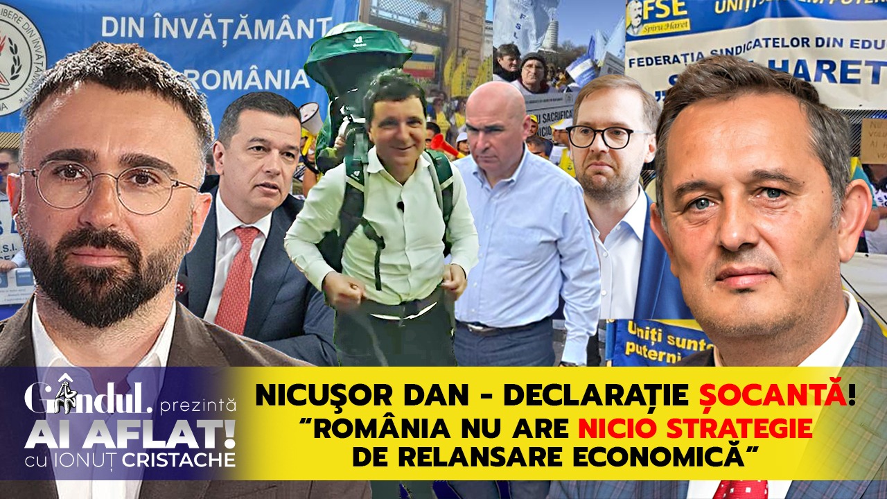 Gheorghe Piperea – Ce opoziție face AUR? | „Ai aflat! cu Ionuț Cristache”
