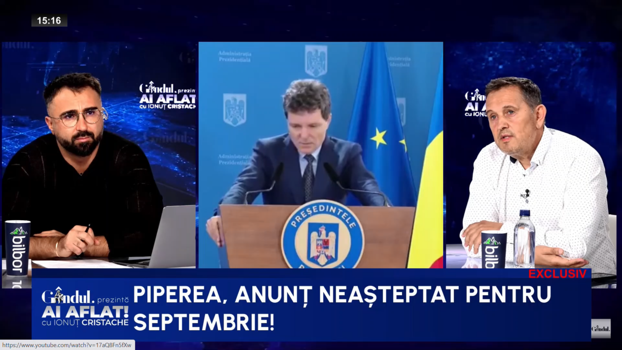 Gheorghe Piperea anunță verificarea AVERII lui Nicușor Dan