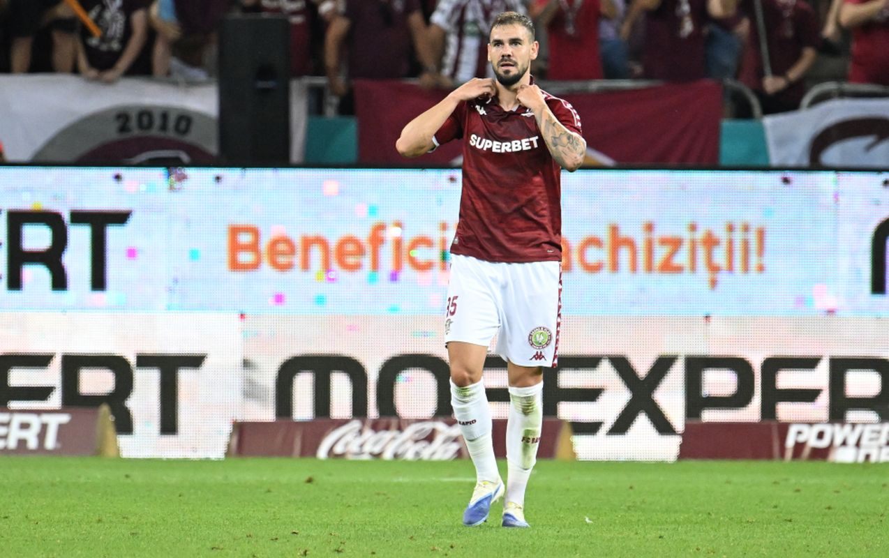 Elvir Koljic, eroul Rapidului după „dubla” din meciul cu FCSB. „Singura soluție a fost să dau cu călcâiul”