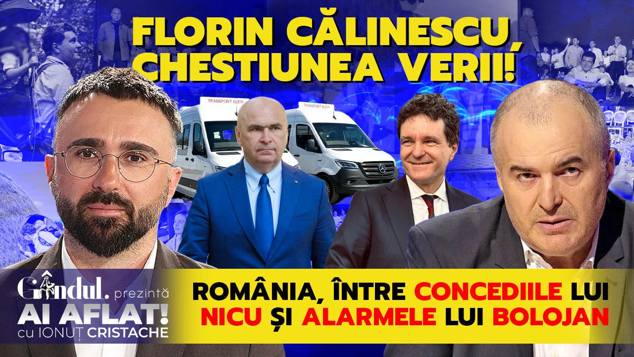 FLORIN CĂLINESCU – Ce se întâmplă cu România? | Ai aflat! cu Ionuț Cristache