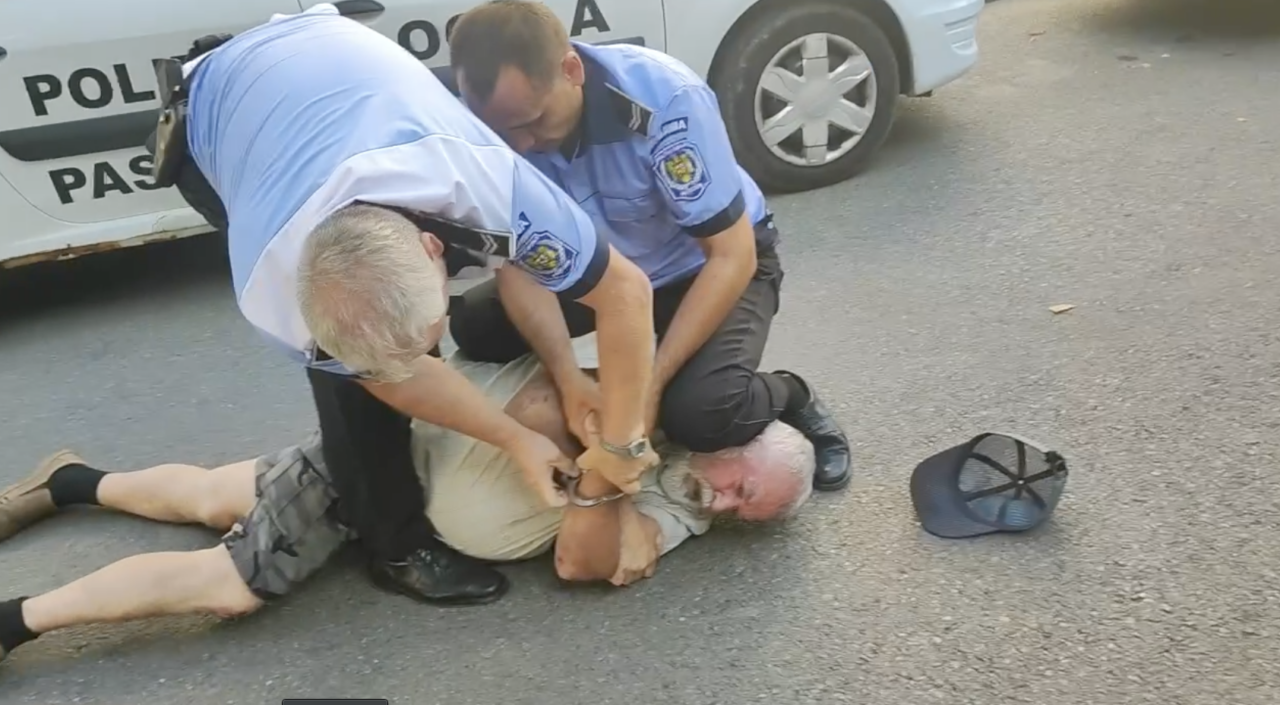 V Pașcaniju policisti brutalno aretirali starejšega srčnega bolnika