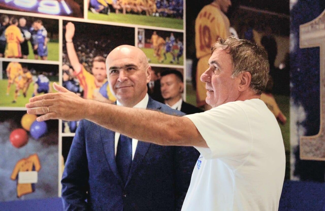 Ilie Bolojan l-a vizitat pe Gheorghe Hagi la academia sa de fotbal: „Am primit cu bucurie vizita”