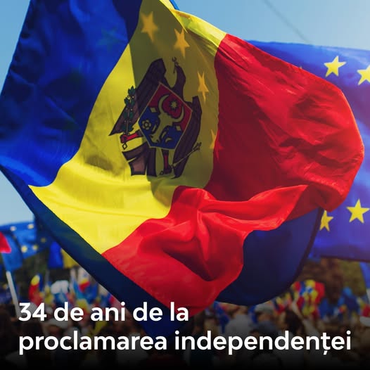 34 de ani de la proclamarea independenței Republicii Moldova/Sorin Grindeanu: „Susțin începerea de îndată a capitolelor de negociere cu UE”