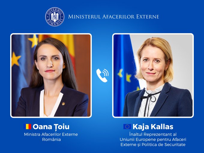 Oana Țoiu, DISCUȚII cu Kaja Kallas. Marți are loc întâlnirea în format online a liderilor Consiliului European