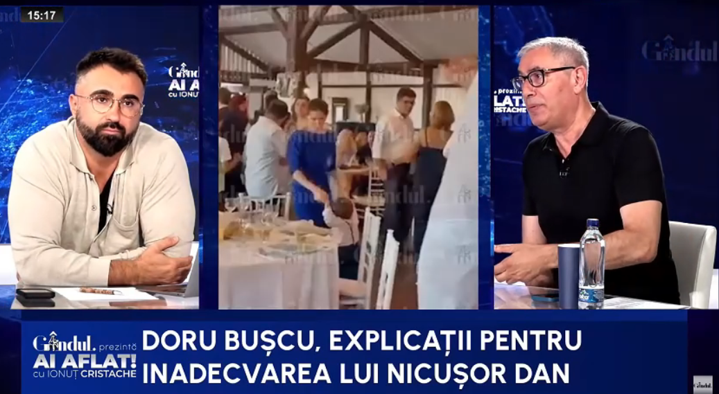 Doru Bușcu: Principalul lucru prost pe care îl face Nicușor Dan – abstragerea din problematica momentului, atât internațională, cât și internă