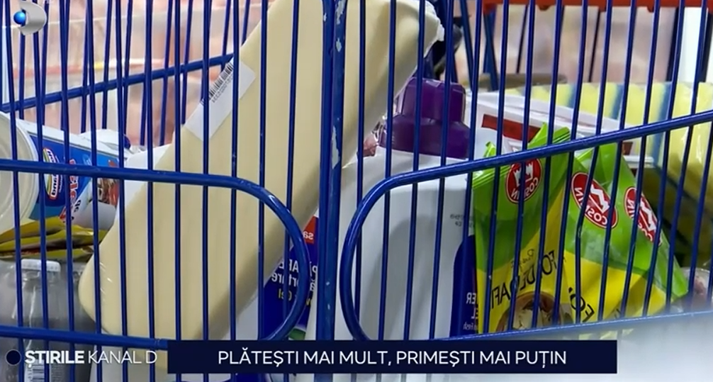 Cum ești păcălit la cumpărături: plătești mai mult, pe cantități tot mai mici de produse