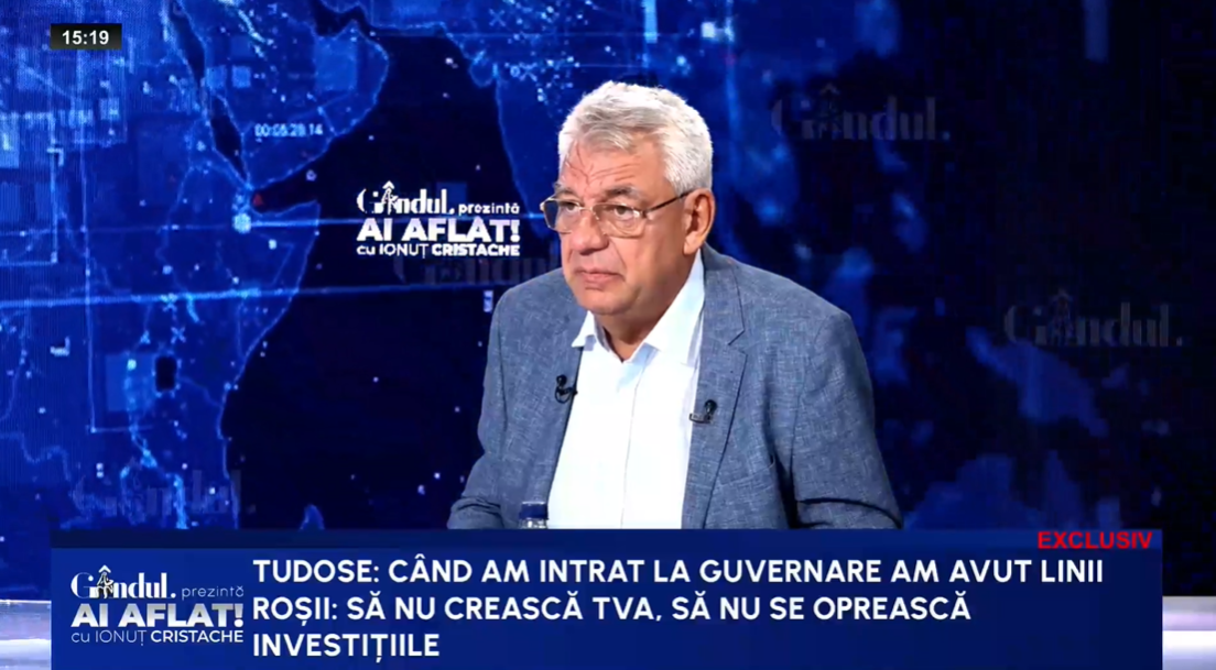 Tudose îl atacă pe Bolojan! „Încă cred că este animat de cele mai bune INTENȚII. Din păcate, nu prea îi ies”