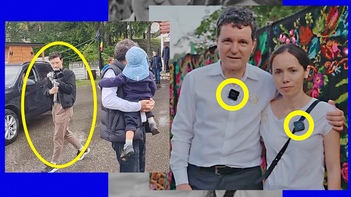 Președintele, lavaliera și cameramanii. ADEVĂRUL din spatele clipurilor lui Nicușor. Cine filmează reality-show-ul președintelui