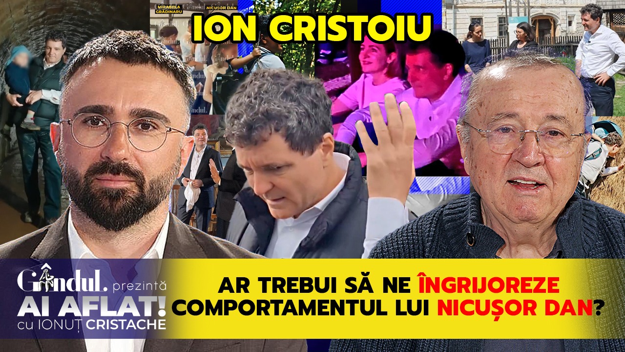 Ion Cristoiu: Ce facem cu Nicuşor Dan? Ai aflat! Cu Ionuț Cristache