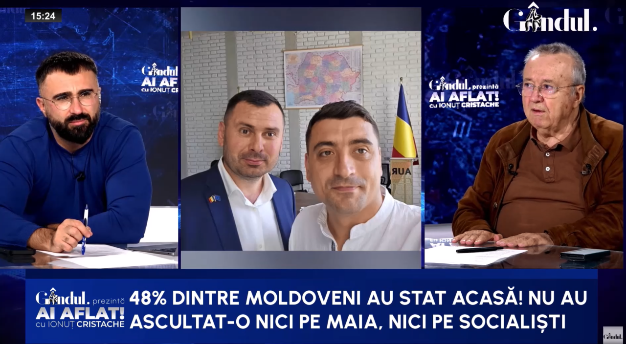 Ion Cristoiu, atac subtil la adresa AUR: „Partidul nostru de OPOZIȚIE nu a câștigat alegerile în România, dar le-a câștigat prin lume”