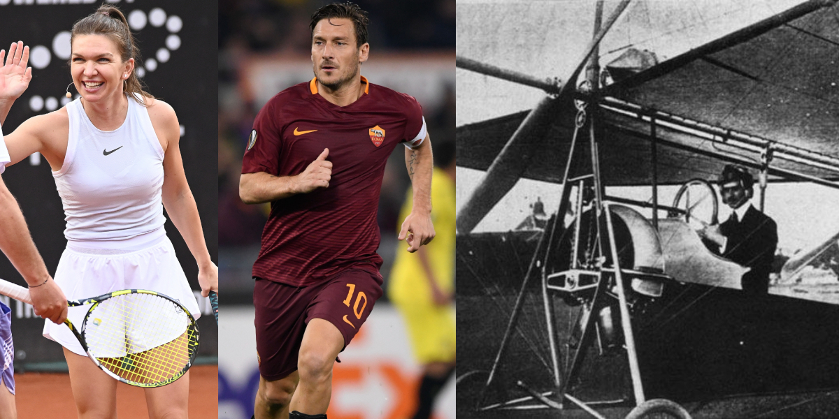 27 SEPTEMBRIE, calendarul zilei: Simona Halep împlinește 34 de ani, Francesco Totti 49/ Are loc primul raid aerian din România