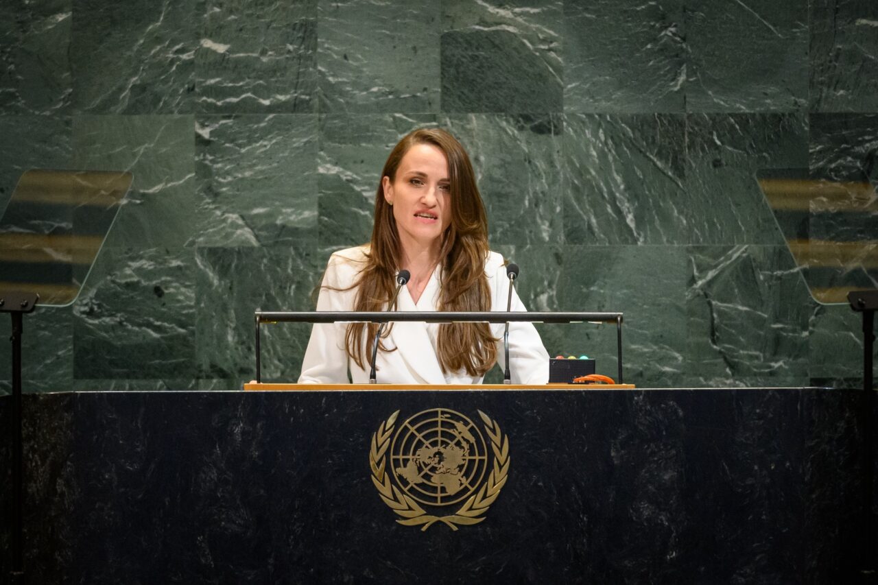 Oana Țoiu, intervenție în plenul Adunării Generale a ONU. Ce subiecte a atins ministrul de Externe al României