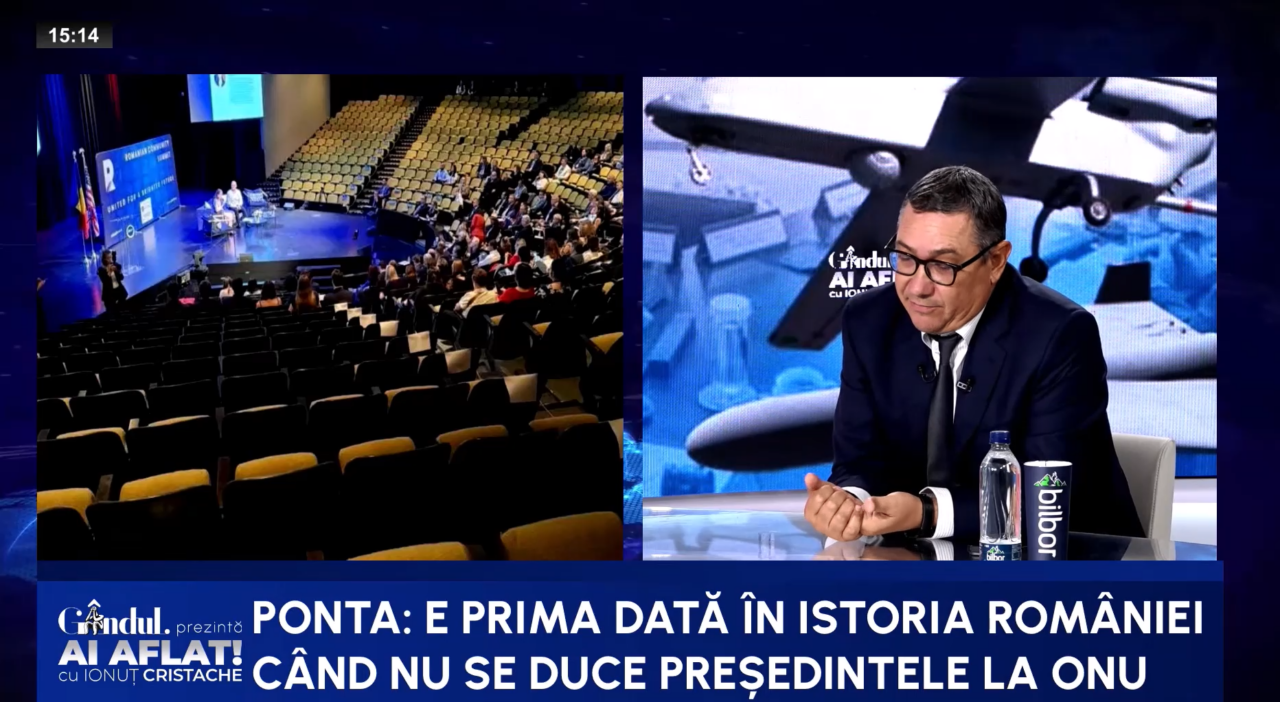 Victor Ponta critică vizita ministrului de Externe în SUA: „Înțeleg că Muraru are o reședință mai mare la Washington decât SALA lui Țoiu”