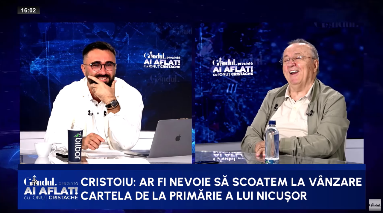 Ideea lui Ion Cristoiu despre ce am mai putea vinde: „Avem o serie de obiecte pe care le putem trimite la o expoziție, ni le FURĂ și luăm bani”