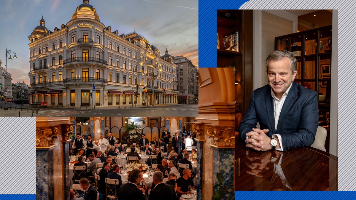 Managing Director-ul Todd Cilano a fost gazda ceremoniei de inaugurare a Corinthia Grand Hotel du Boulevard București