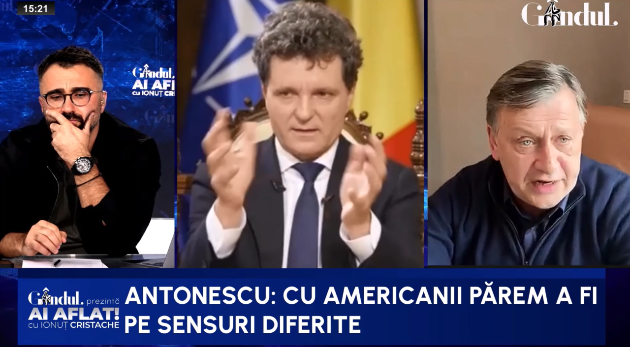 Crin Antonescu, atac direct la adresa lui Nicușor Dan: „Noi nu avem politică EXTERNĂ. Nicușor preferă să se plimbe cu copilul în spinare”