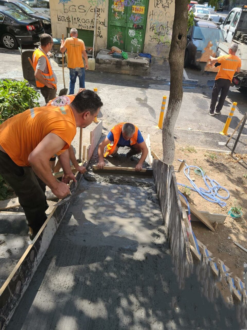 INFRASTRUCTURĂ 5: Rampe pentru persoanele cu dizabilități pe strada Iancu Jianu (P)