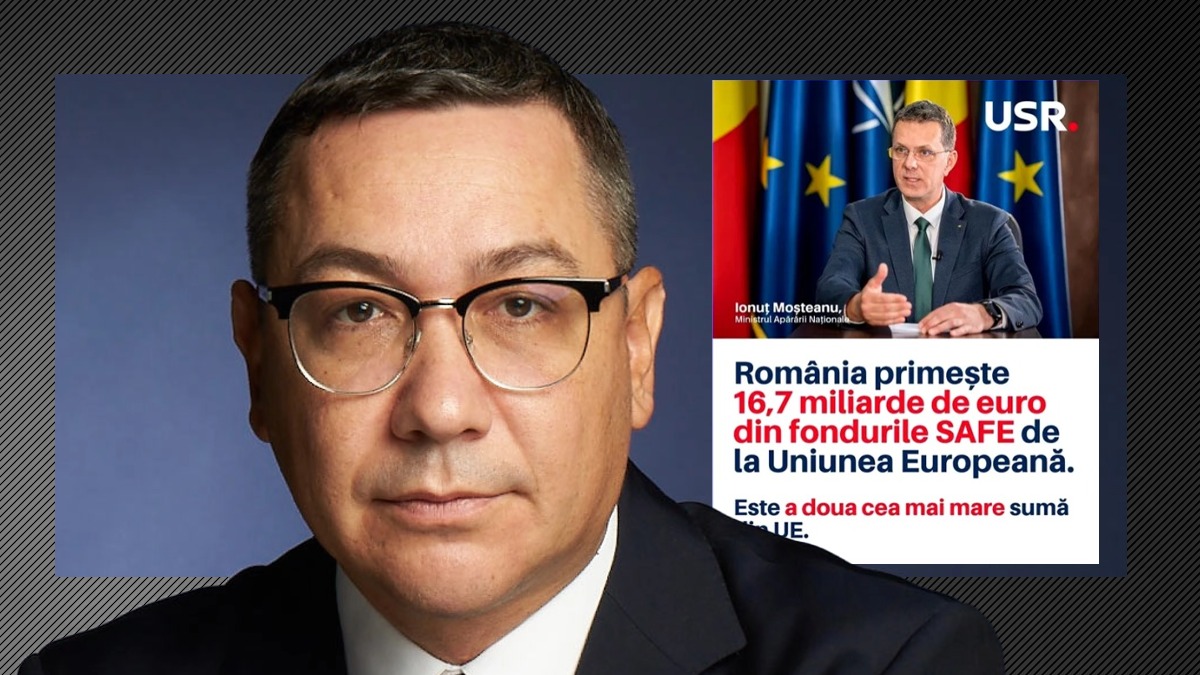 Victor Ponta comentează Fake News-ul marca USR dezvăluit de Gândul: Și împrumutați, și cu banii luați