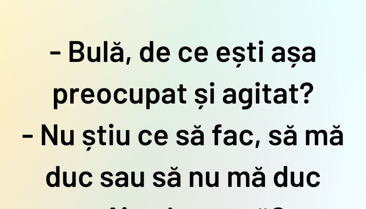 BANC | Preocuparea lui Bulă
