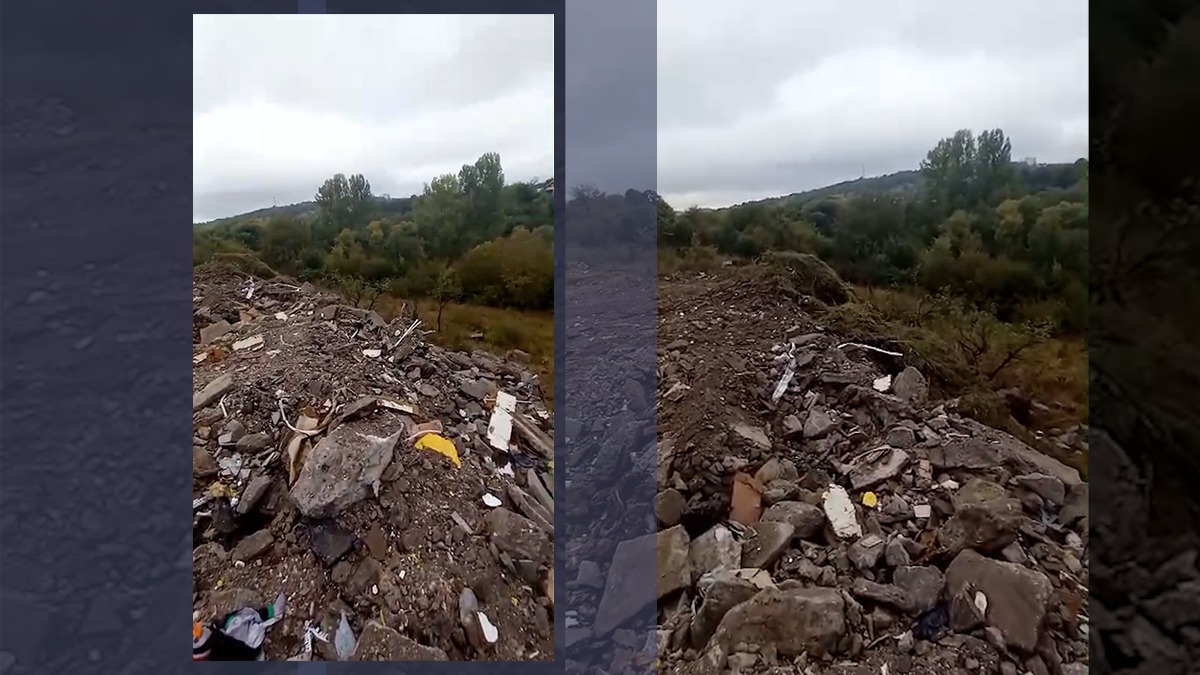 O zonă pitorească din Câmpina a fost transformată în GROAPĂ de gunoi. Asociația „Câmpina Curată” a transmis o sesizare către mai multe instituții
