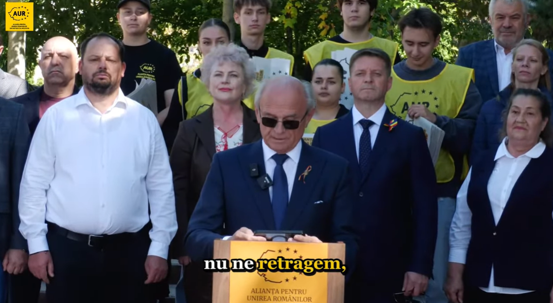 Boris Volosatîi: AUR Moldova rămâne în cursa electorală de la Chișinău