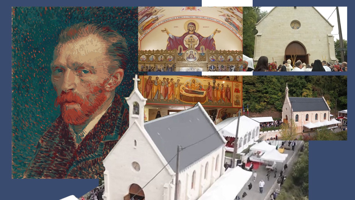 Biserica românească din satul în care a creat și a fost îngropat Van Gogh a fost terminată după 9 ani. Lăcașul de cult, cumpărat de comunitatea de români și reconstruit, a fost SFINȚIT