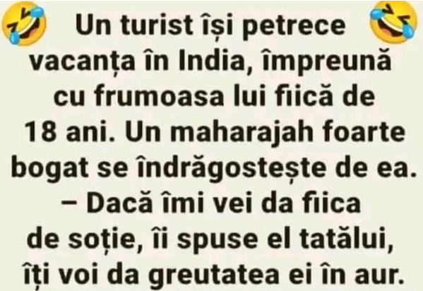 BANC | Un român își petrece vacanța în India, împreună cu frumoasa lui fiică de 18 ani