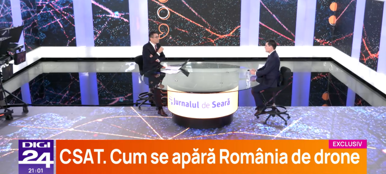 Nicușor Dan spune că România putea să tragă în drona rusească și fără întrunirea CSAT: „Cei care erau în avion puteau să o doboare”