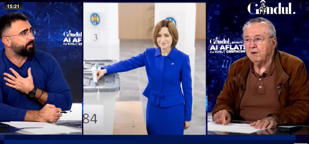 Ion Cristoiu: „Maia Sandu e foarte periculoasă pentru că metodele ei dictatoriale vor fi imitate în România”
