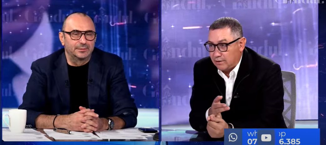 Victor Ponta: „Eu mă gândeam să românizăm Republica Moldova / După reacțiile de duminică și luni, România va fi moldovenizată”