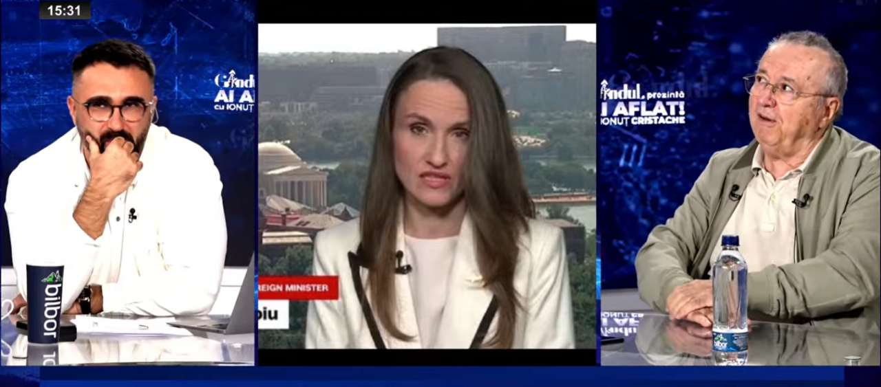 Ion Cristoiu o compară pe Oana Țoiu, în funcția de șef al MAE, cu „o șoferiță proastă” : „Ea se străduiește săraca, dar nu se pricepe”