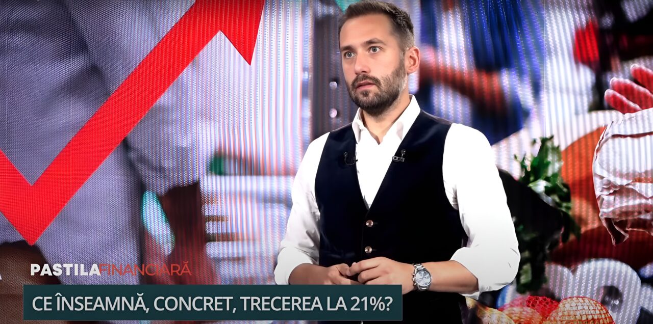 Ce înseamnă pentru familii creșterea TVA-ului la 21%. Alexandru Chirilă explică impactul real la raft
